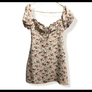 Floral summer/spring dress.